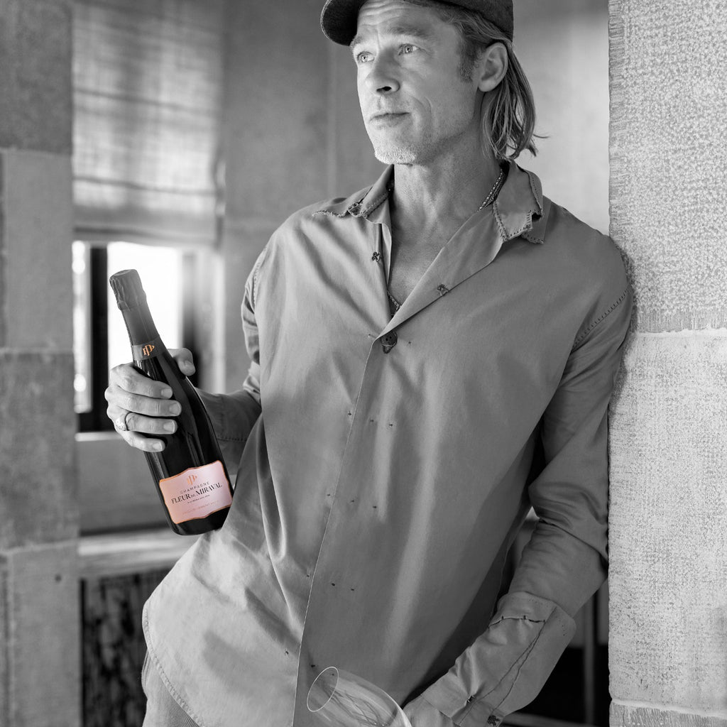 Brad Pitts Vision Champagne Fleur de Miraval ER5 im Gesamtpaket mit 3 Flaschen